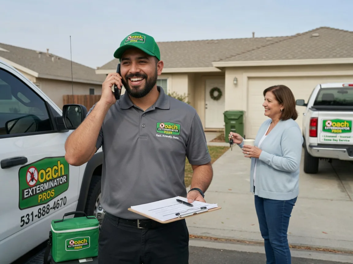 Pest Control Roach Exterminator Vaiden, MS FAQs